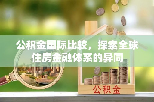 大洼公积金国际比较，探索全球住房金融体系的异同