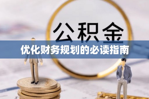 大洼优化财务规划的必读指南